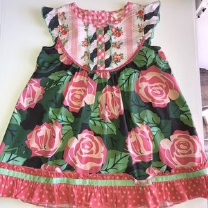 Matilda Jane girls dress size 4 EUC